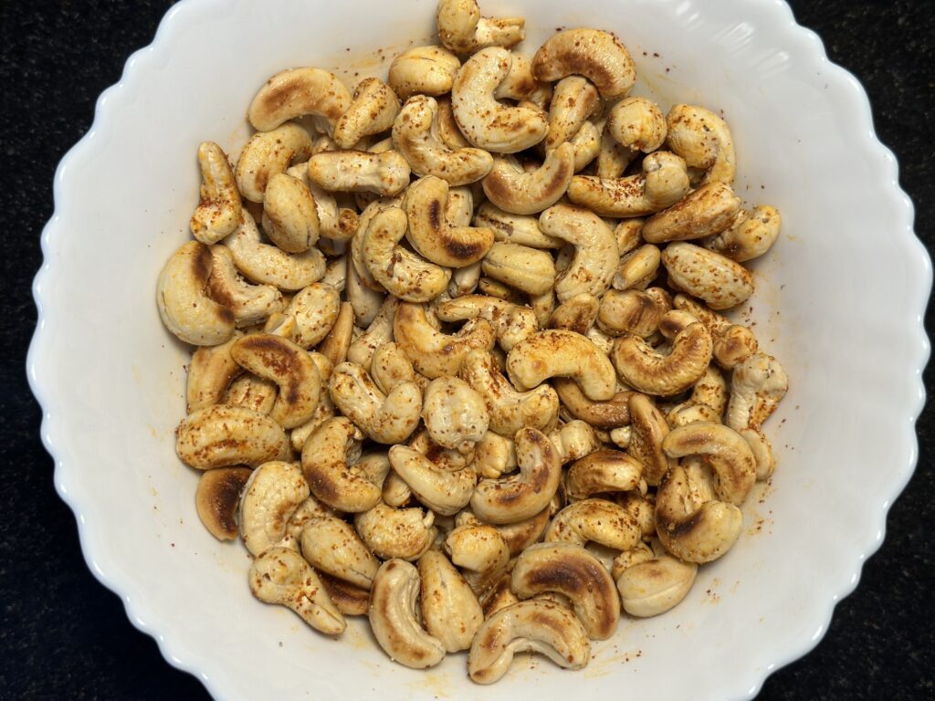 Masala Cashews Recipe