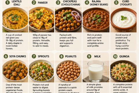 10 Vegetarian protein sources