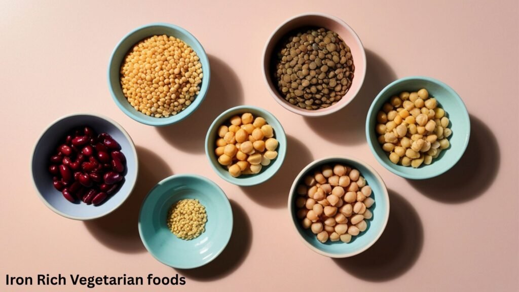 Iron rich vegetarian foods